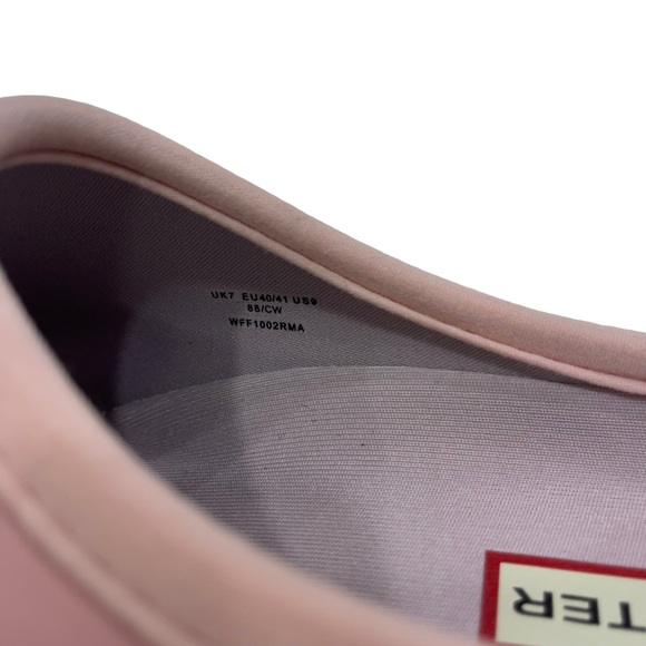 Hunter Azalea Pink Play Platfrom Slip-on Treaded Closed Toe Comfort Clog Shoe 9 - Picture 11 of 13